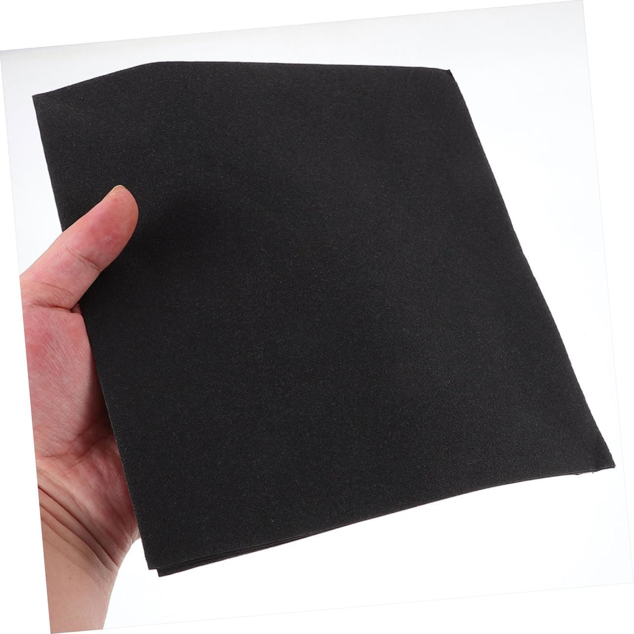 Disposable Black Paper Napkins 40x40cm, Thick Soft Tissue Napkin for Wedding Party, Hotel Dinner, Holiday and Event Use, 100 Pieces (2 Packs)