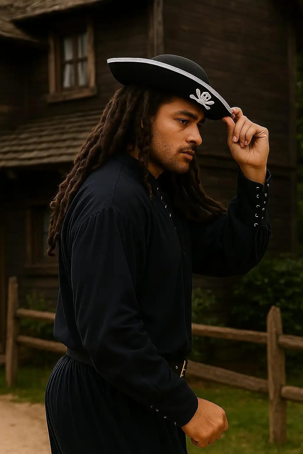 ThePirateDressing Medieval Poet's John Coxon Cosplay Costume Pirate Shirt