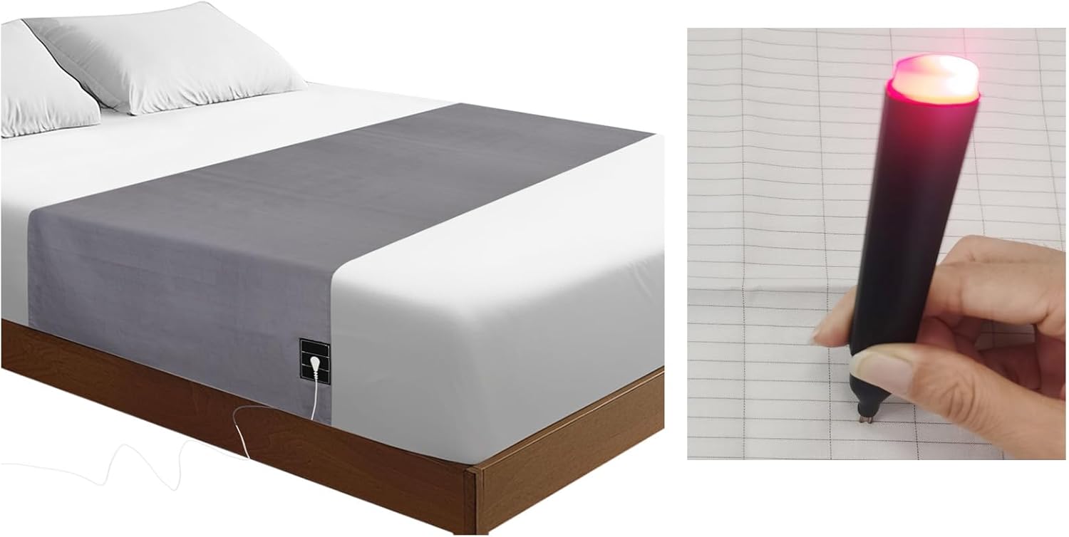 Conductivity Tester & Grounding Sheet Gray