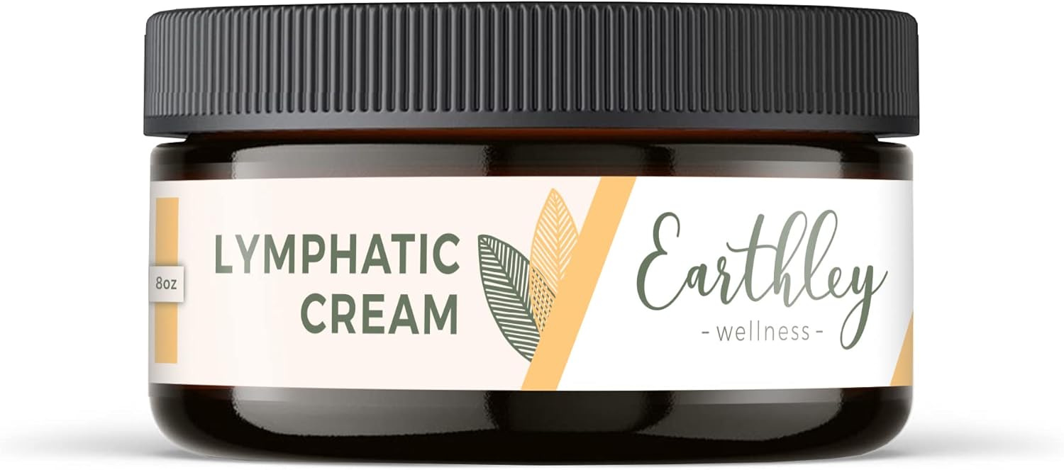 Earthley Wellness Lymphatic Cream, Soreness Relief, Ease