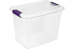 Sterilite Storage Large Clip Box - Pack of 6