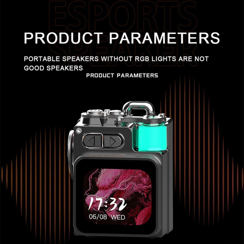 per altoparlante Portatile per Smart con Display Touch LED RGB