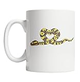 Eternally Gifted Cute Mojave Ball Python Heart Coffee Mug (11oz)