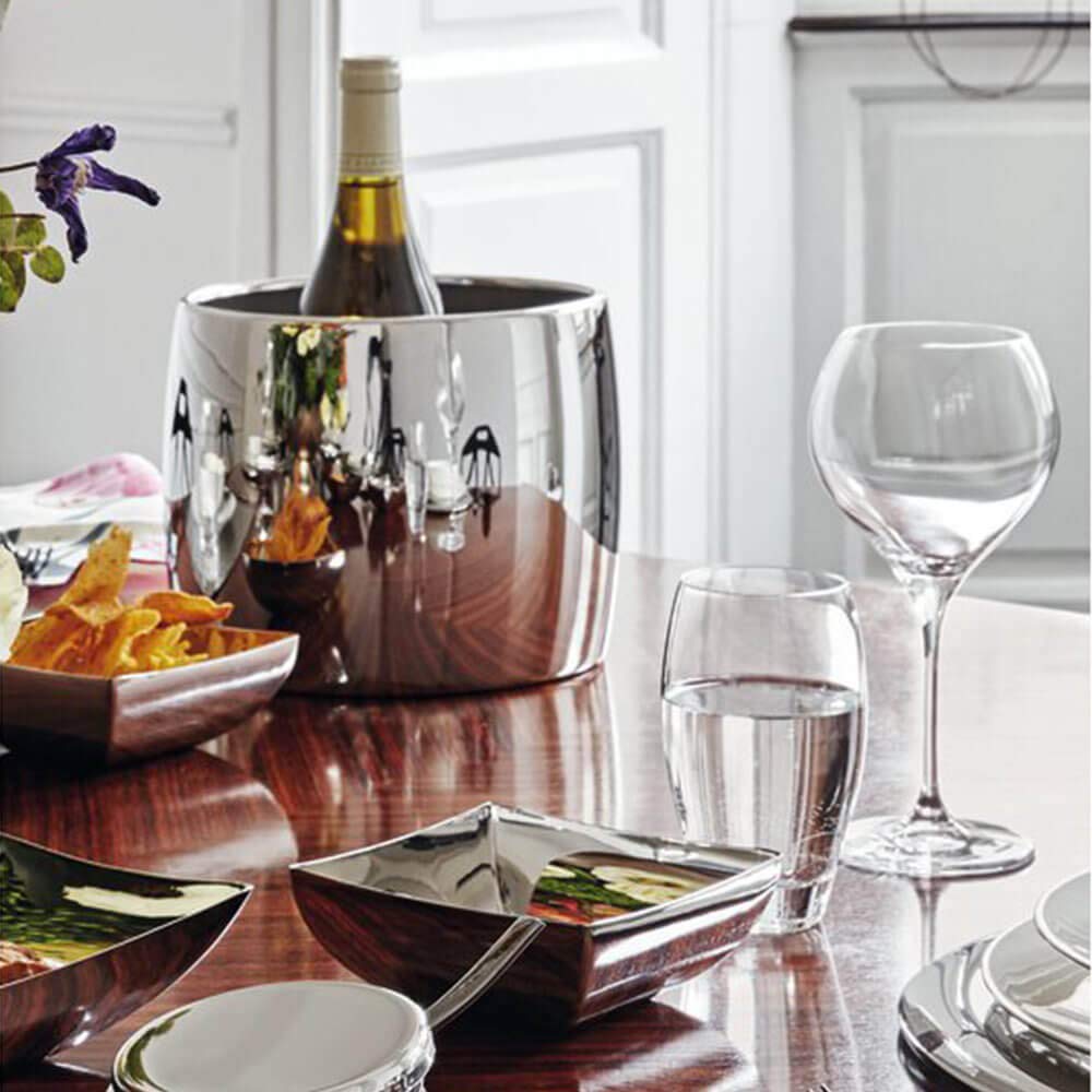 Sambonet 56598-00 Secchio Vino, Collezione Sphera, Inox