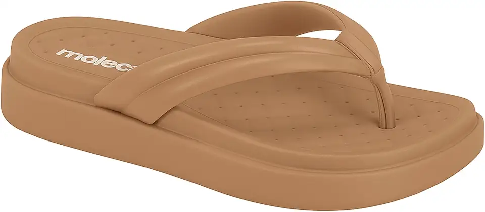 Sandalia Feminina Casual Confortavel Moleca 5554.100 - Original