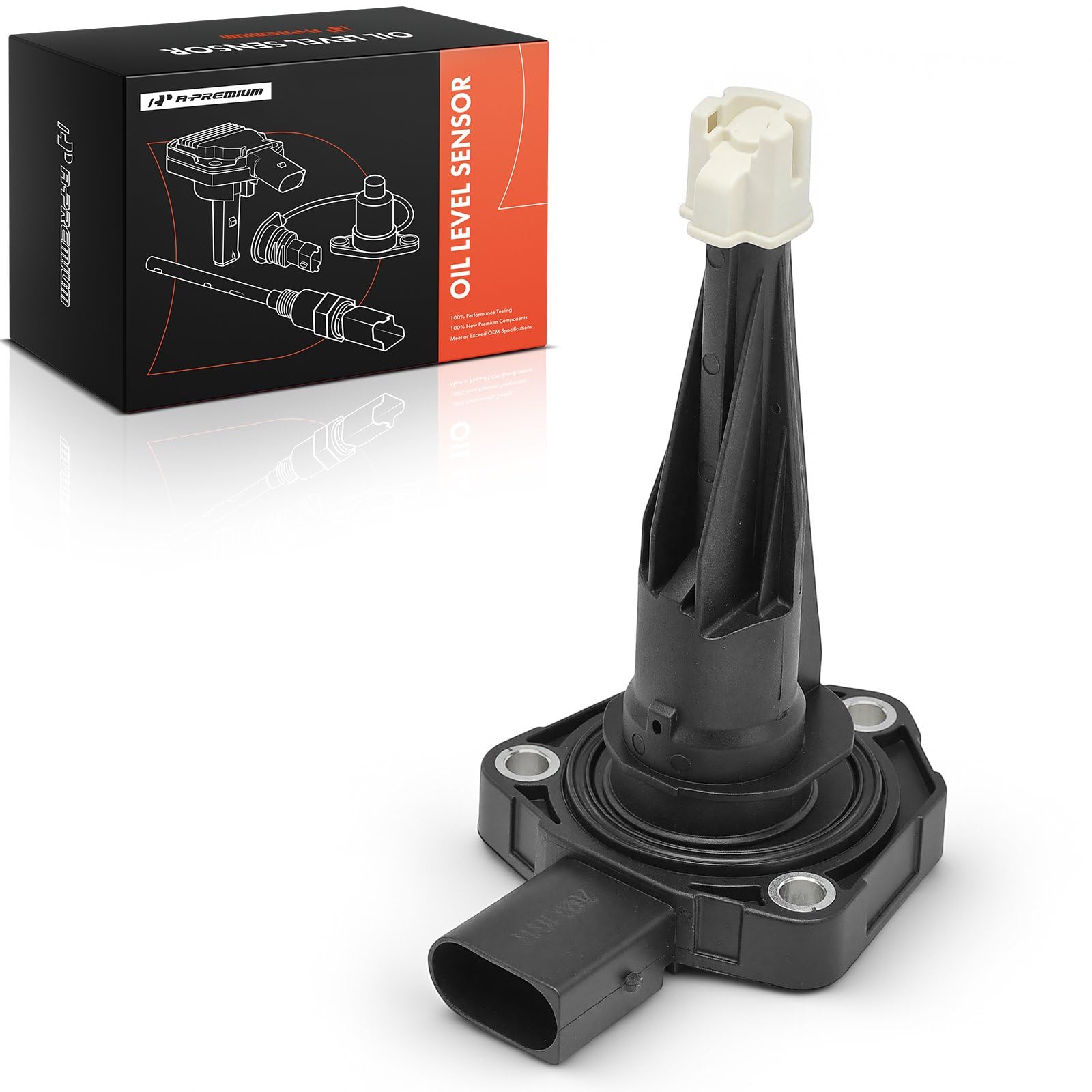 A-Premium Sensor de nivel de aceite del motor compatible con BMW X5, X1, 750i, 750i xDrive, X6, X7, X2, Alpina B7, i8, M550i xDrive, M850i xDrive, M850i xDrive Gran Coupe y Mini Cooper, Cooper Clubman