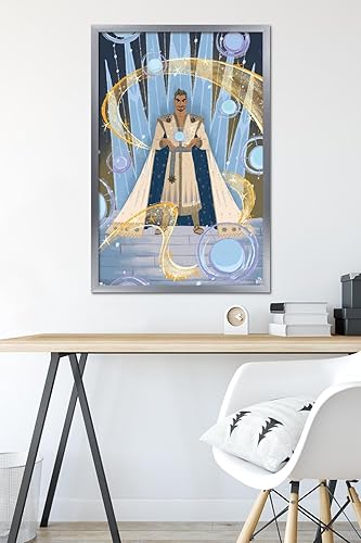 Vista 25 de Trends International Disney Wish - Póster de collage 4 (King Magnifico), póster de pared, 22.37 x 34.00 pulgadas, paquete de póster y montaje