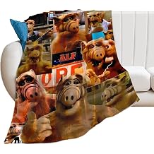 Alf Pictures New Flannel Plush Throw Sofa Blankets Bed Fit Couch Living Room Blanket 50x60 Inch