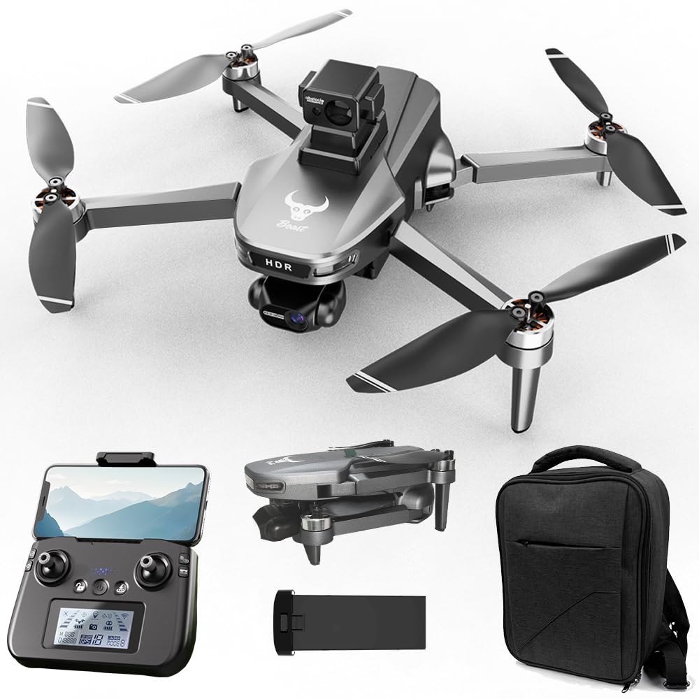 X-Verse ZLL SG109 MAX2 Drone con Telecamera 4K, Meno di 250g, Gimbal a 3 Assi, 360° per Evitare Ostacoli, Droni Professionale Quadcopter con Motore Brushless, 30 Minuti Di Volo, 1 Batterie