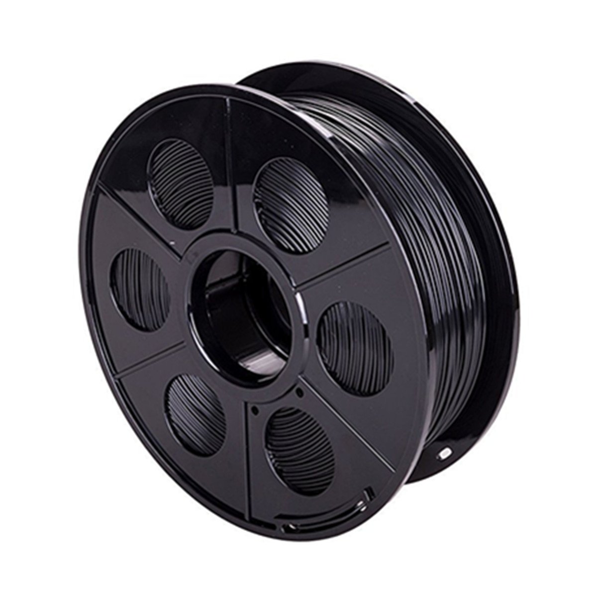 1KG(2.2 lbs) Spool 3D Printer Filament 1.75mm +/- 0.02mm Tolerance for 3D Pinting and Pens - PLA Black