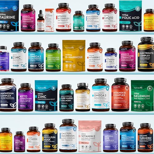 Nutravita Biotin Hochdosiert 12000mcg, Haar Vitamine - 400 Vegan Biotin Tabletten für 1+ Jahr Vorat, Vitamin B7 - Haut Haare Nägel (EFSA) - Haarvitamine für Frauen - Hair Vitamins