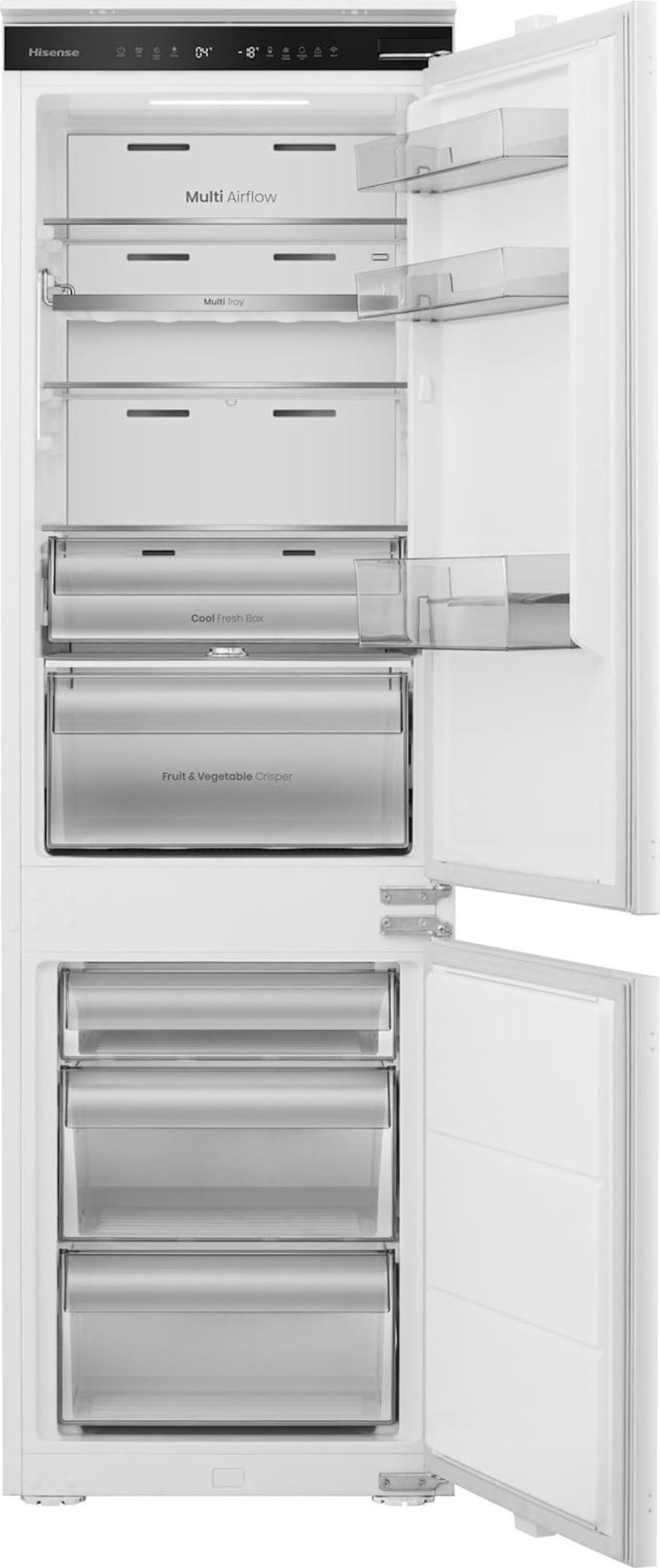 cesto refrigerante hisense 252 litri no frost class energy e