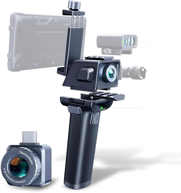 Thermal Master X2 Thermal Camera for Android, 512×384 X³ IR Resolution & 50Hz Refresh Rate Thermal Imager, 550-Yard Detection Range, Thermal Infrared Camera for Wilderness Rescue and Outdoor