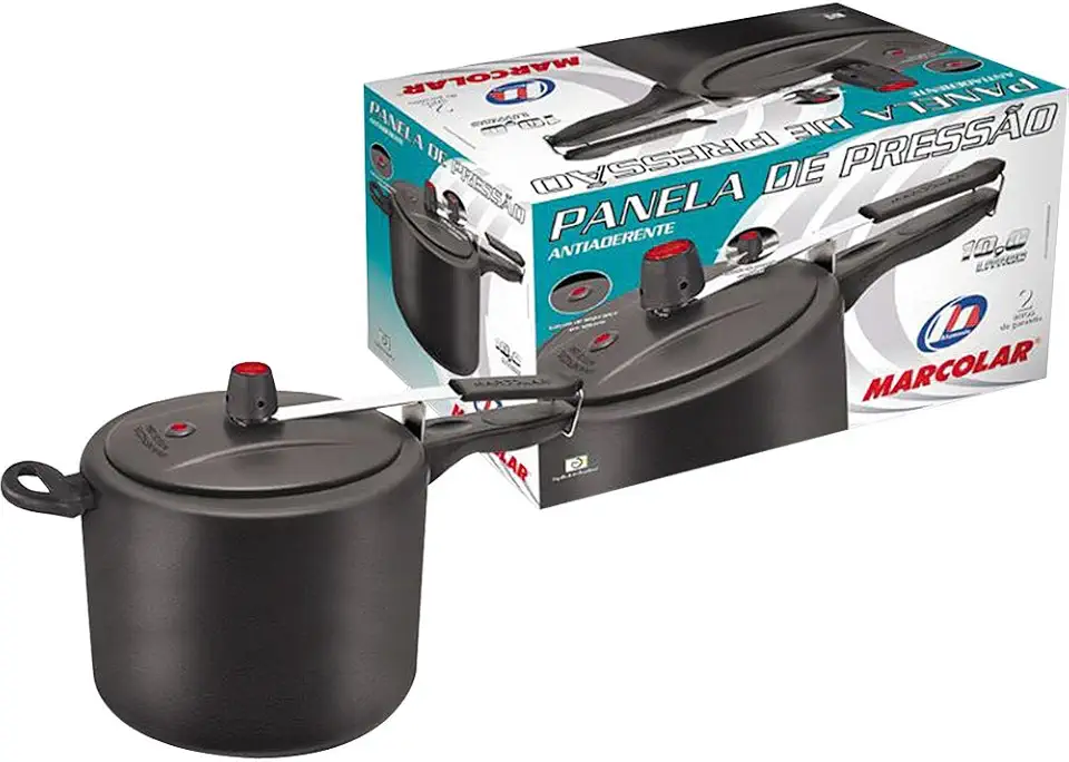 Panela de Pressão 10L Antiaderente Marcolar