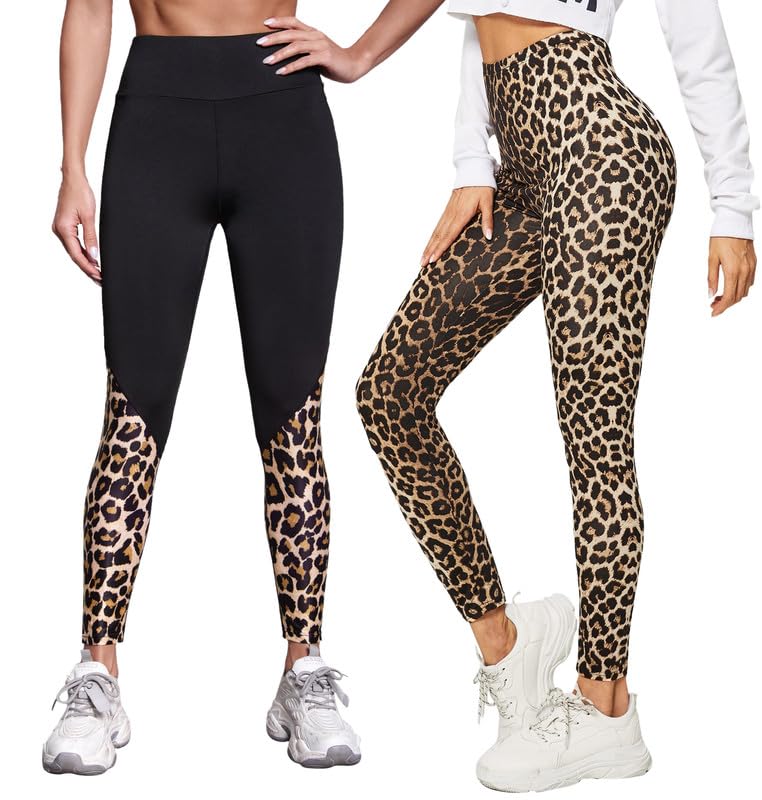 dtr fashion Women's Stretchable Printed Cotton Blend Casual Jegging Combo Pack of 2 |Printed Imported Blend Pants for Women | Active Wear Leggings for Women-picture-56