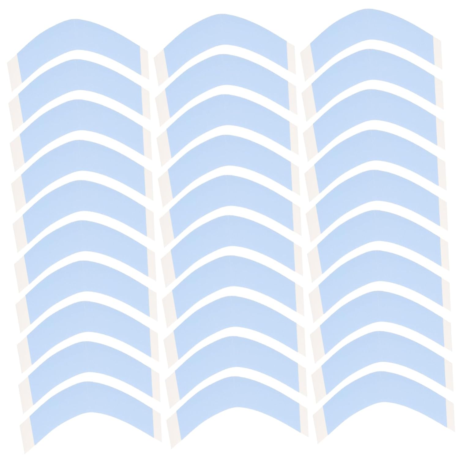 180sheets Double-sided Hair Extension Tape for Women Ultra-thin Pu Wig Adhesive Strips Strong Hold Flexible Use for Cosplay Everyday Hairstyles