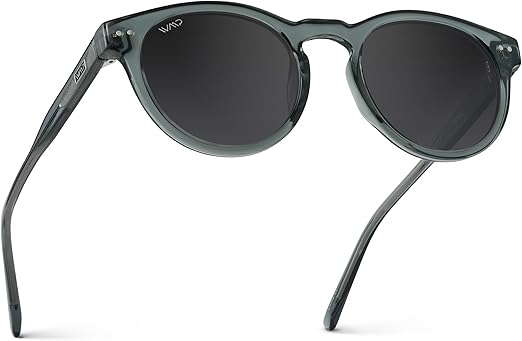 WearMe Pro Polarized Classic Round Retro Women's Sunglasses