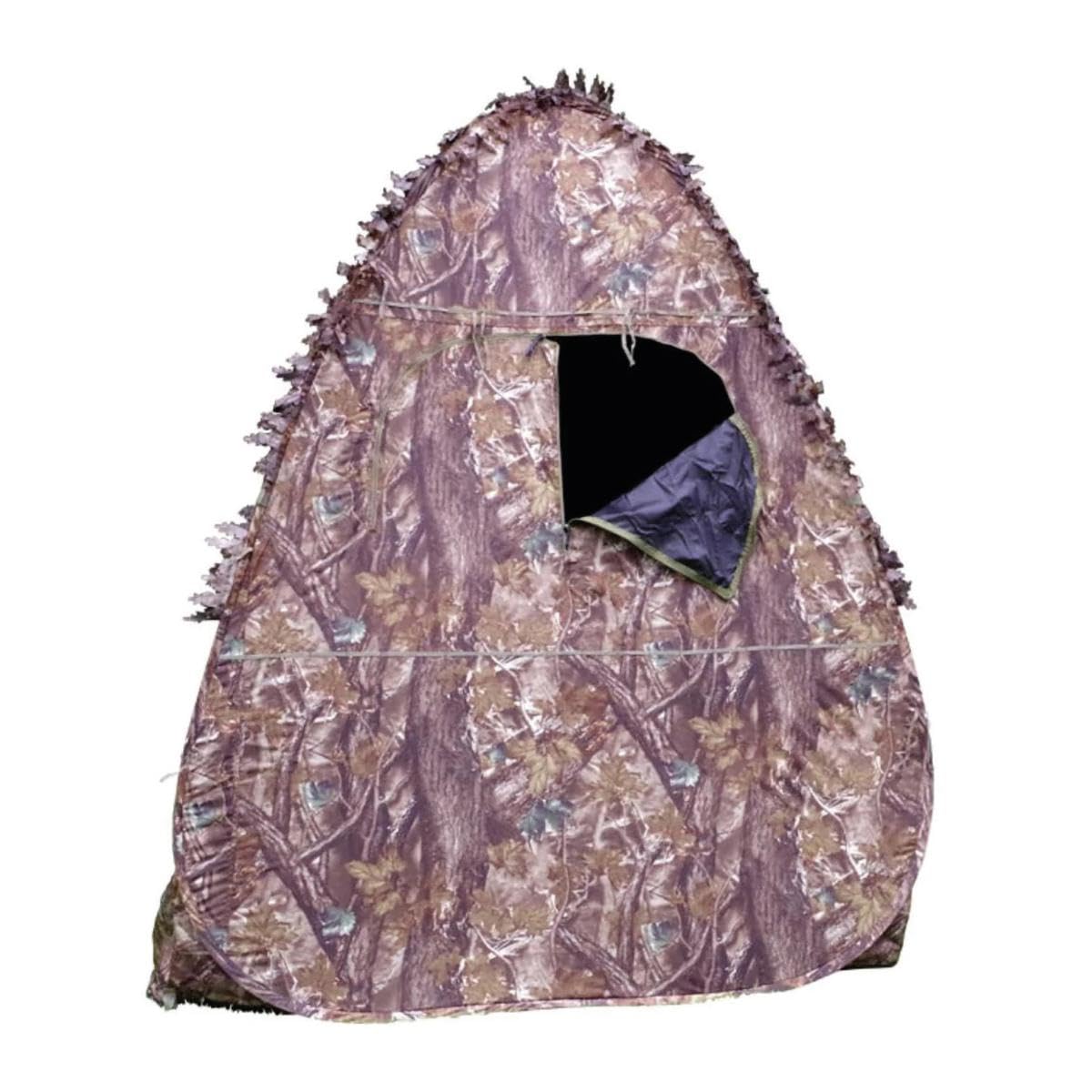BushWear TP Pop-Up Hide – Waterproof Camouflage Hunting Blind for 1–2 People or Dog | 3 Shooting Windows, Carry Bag, Pegs & Guy Line Included | Quick Setup, 200cm Tall