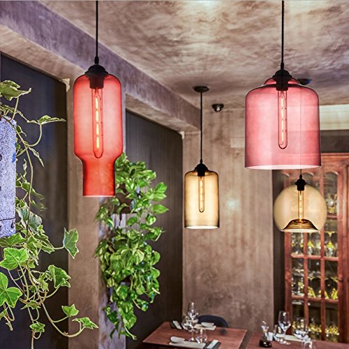 Lámpara de araña de cristal vintage candelabro ajustable para cafetería 2