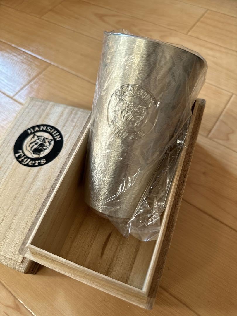 Amazon.co.jp: 大阪浪華錫器 限定 阪神タイガース タンブラー : Home 