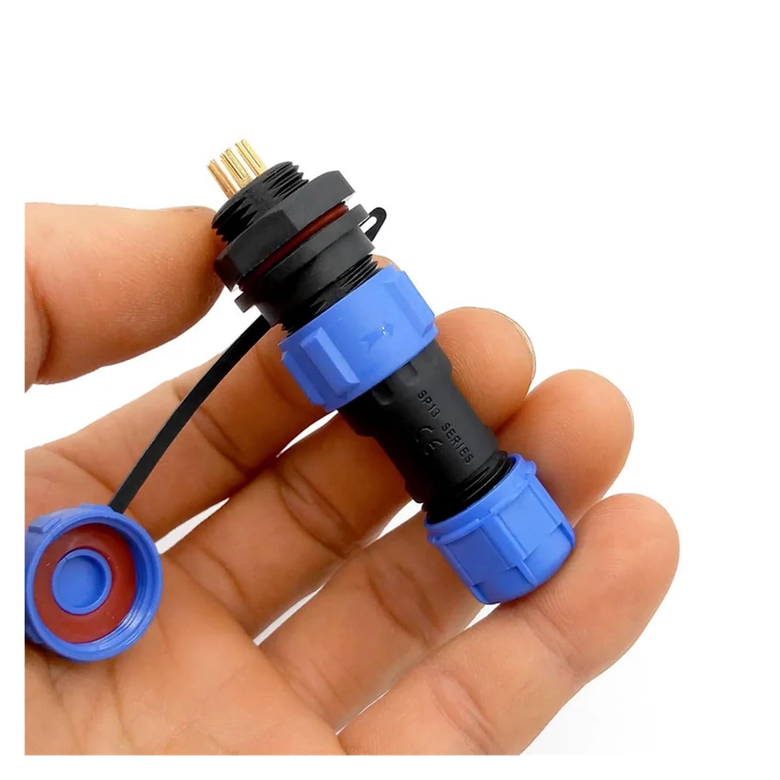 Conectores Impermeables IP68 SP13 De 2 A 9 Pines, Con Carcasa PA66 Y Contactos Chapados En Oro O Plata