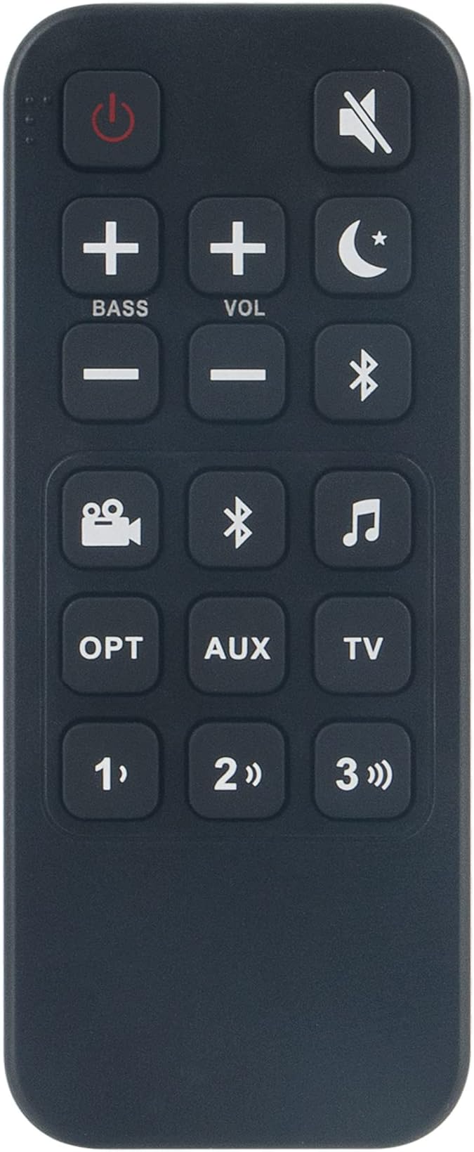 Replacement Remote Control fit for Polk Audio Sound Bar Signa S1 Signa S2 Signa S3 RE6214-1 Soundbar RTRE62141 RE6214-1 RE62141 Signa SIGNAS1 S2 SIGNAS1 SIGNAS2 AM6214-A Signa S3 Signa Audio S4