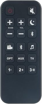 Replacement Remote Control fit for Polk Audio Sound Bar Signa S1 Signa S2