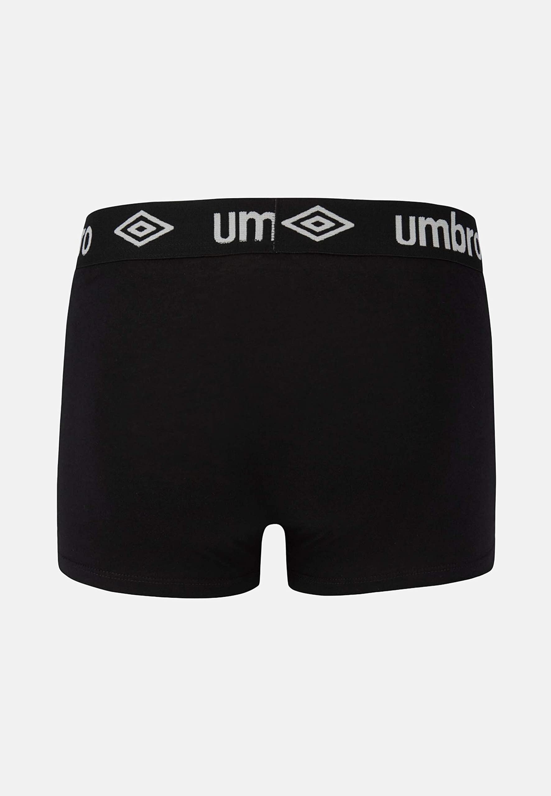 UMBRO Calzoncillos Hombre Boxer 100% Algodón, Ropa Interior Hombre, Malla Ventilada, Natural (Lote de 8)