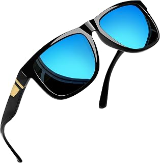 Joopin Polarized Sunglasses Men Women UV400 Protection, Big Chunky Square Sun Glasses, Designer Shades Retro Sunnies Driving