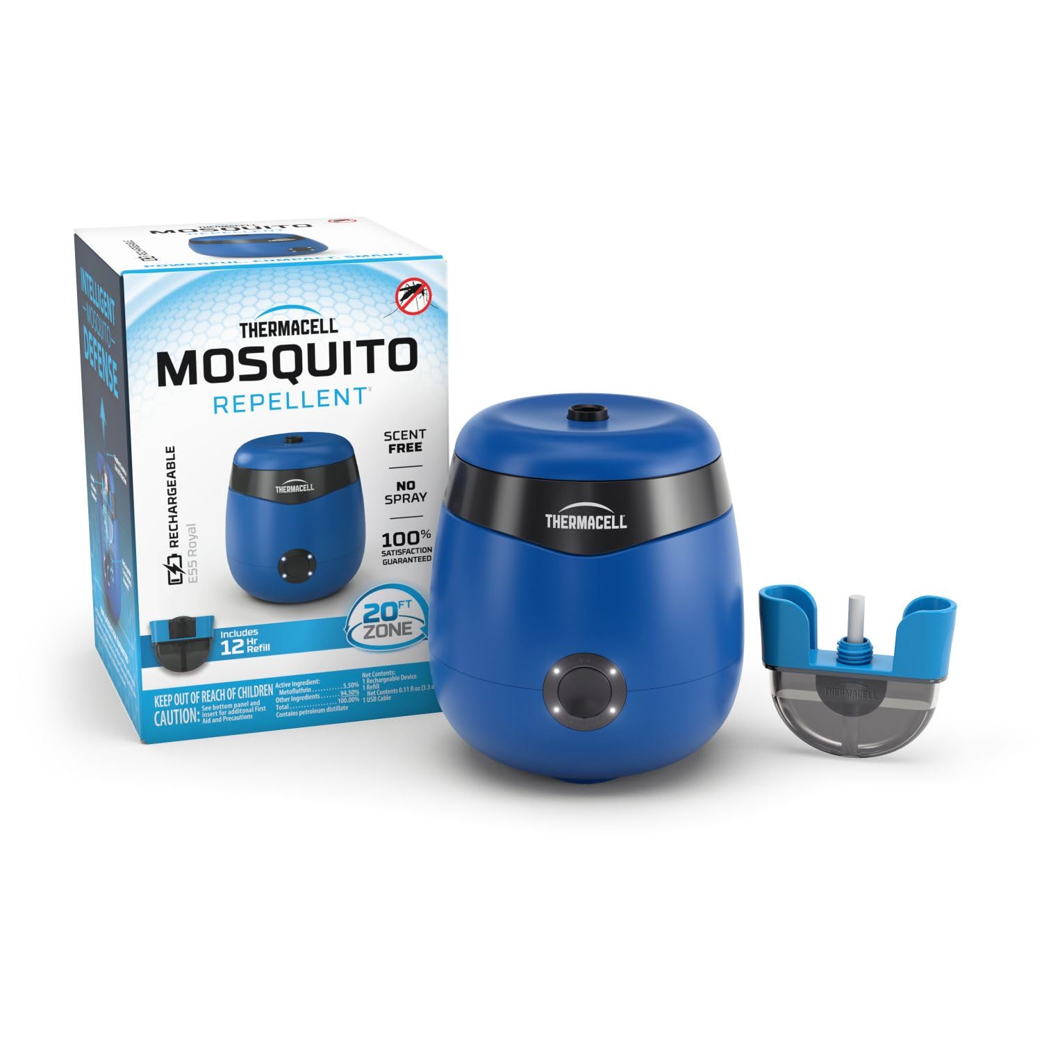 Thermacell E55 ESeries Rechargeable Mosquito Repeller