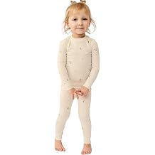 Tealbee Toddler Pajamas - 2 Piece Set 12M-4T Ultra-Soft Modal for Boys and Girls
