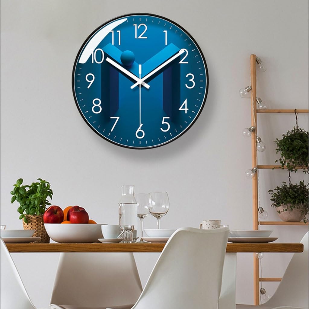 Orologio da parete Orologio da parete for soggiorno, orologio da parete for la casa, orologio al quarzo silenzioso creativo for camera da letto Reloj De Pared(A)