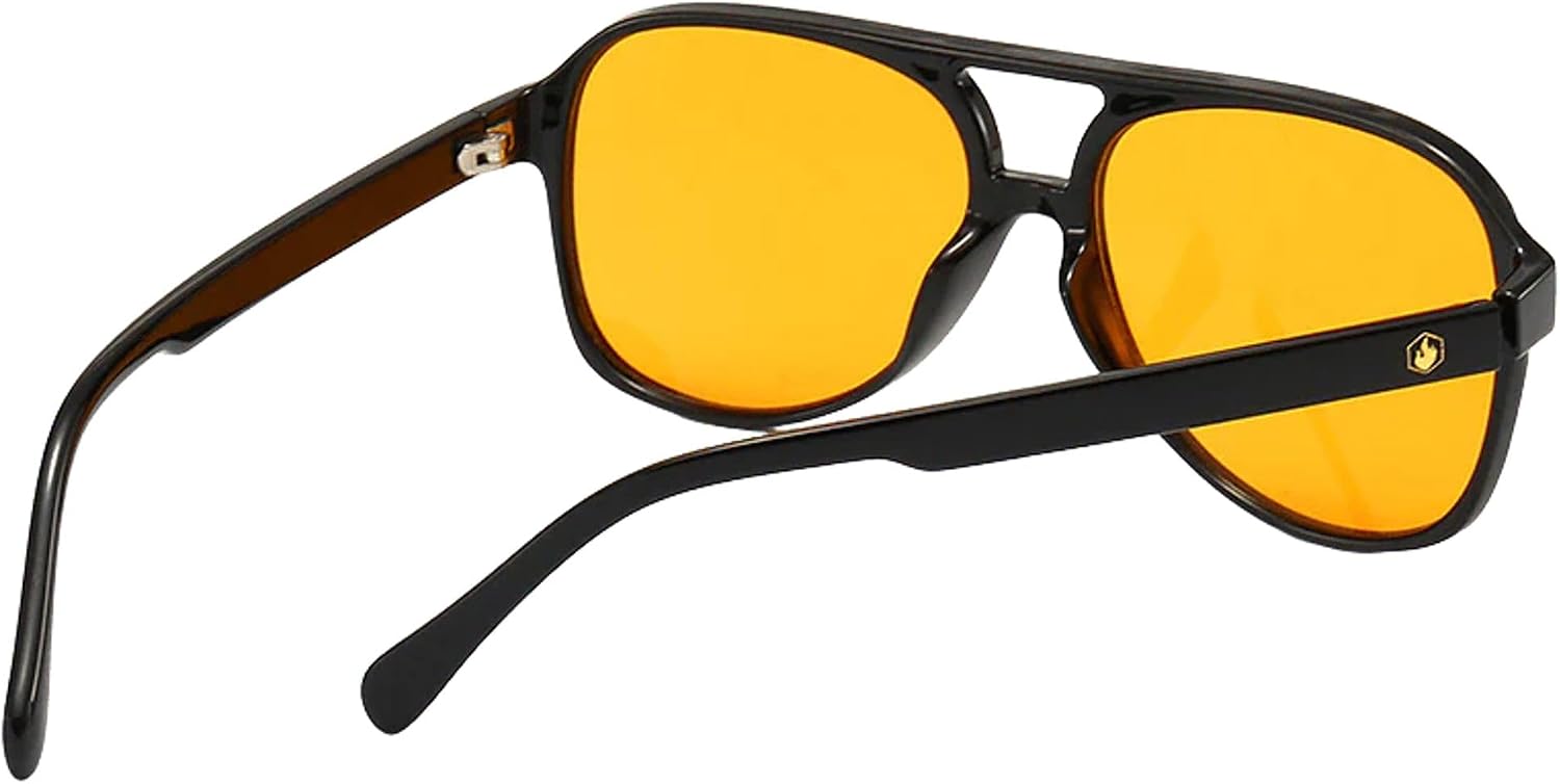 American Bonfire Co. Sundance Golden Yellow Sunglasses