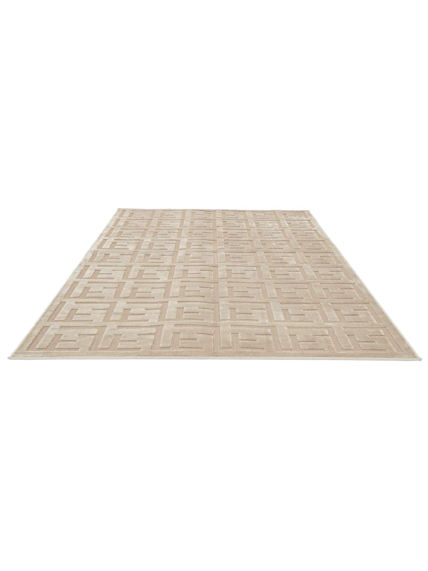 RugVista Dakari Tappeto, 160 x 230 cm, Beige | Rettangolare, Pelo medio, Lavabile solo a secco, Oeko-Tex 100