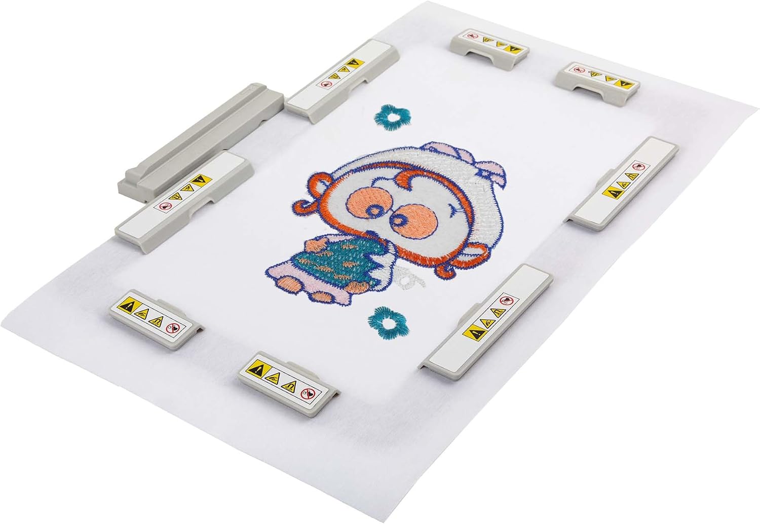 SEWTECH Magnetic Embroidery Hoop for Brother Innovis NQ1700E NQ1600E NQ1400E NQ3600D Dream Machine 2 VE2200 4000D 1500D V7 V5 Stellaire XE1 Babylock Embroidery Machine Hoop (ME4in1-BMK)