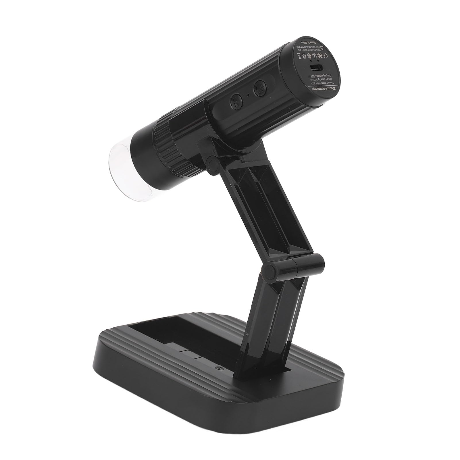 Microscopio Digital de 50X a 1000X, Microscopio Portátil de Mano WiFi HD 1080P, de 8 Luces LED con Cámara de 2MP, Ideal para Teléfonos Inteligentes, Tabletas y Observación de PC