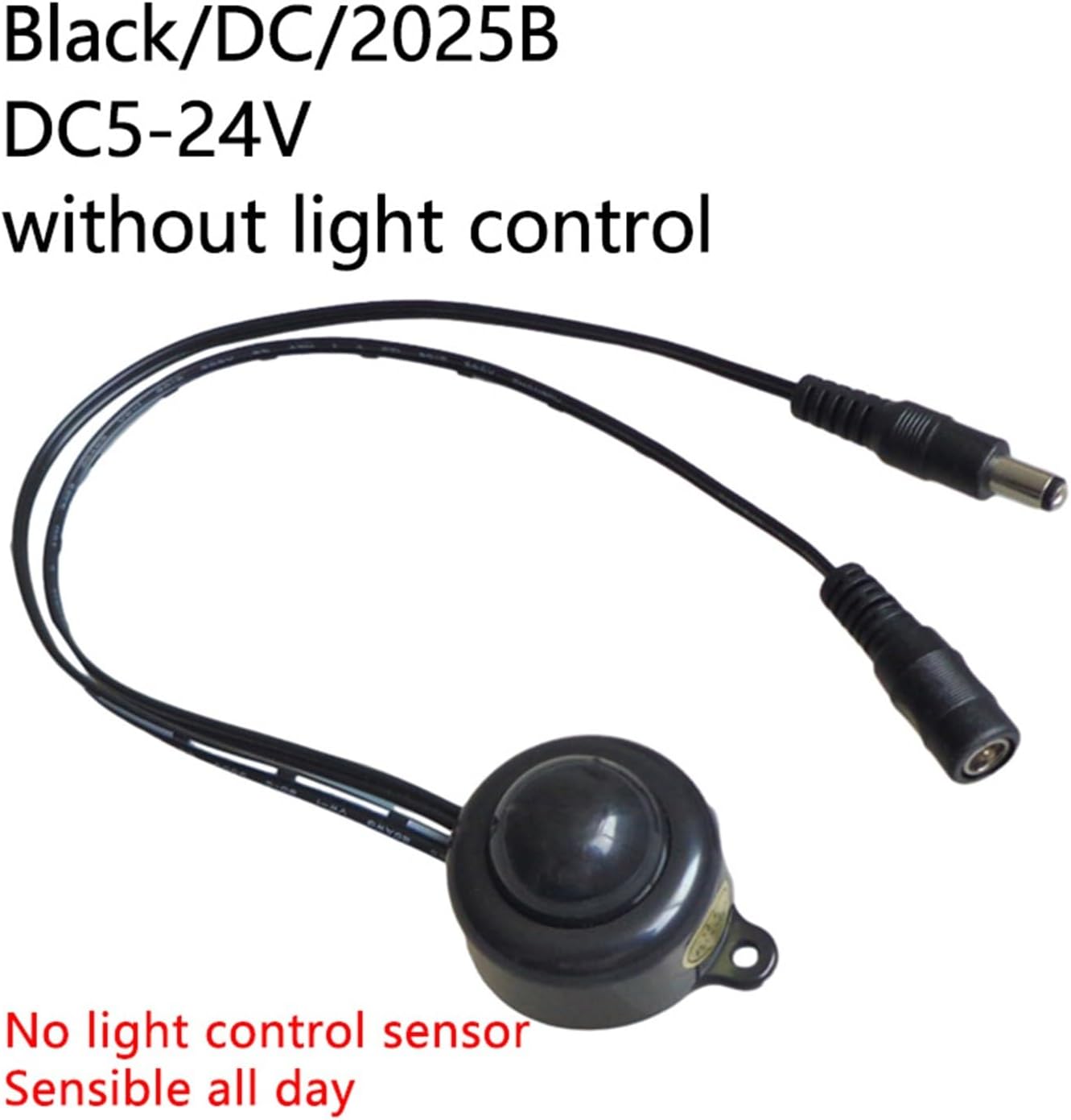 Body Motion Sensor Switch Dc5v-24v 5a Photosensitive Sensor Detector Switch for LED Wardrobe Hallway Light