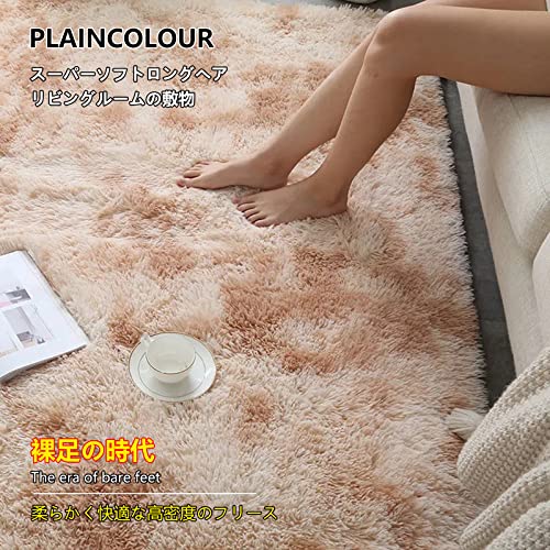 らぐまっと3畳 洗える 夏用ラグマットカーペット地毯絨毯じゅうたんシャギーラグ 滑り止め厚手ふわふわ低反発北欧おしゃれリビングキャンプ [5]
