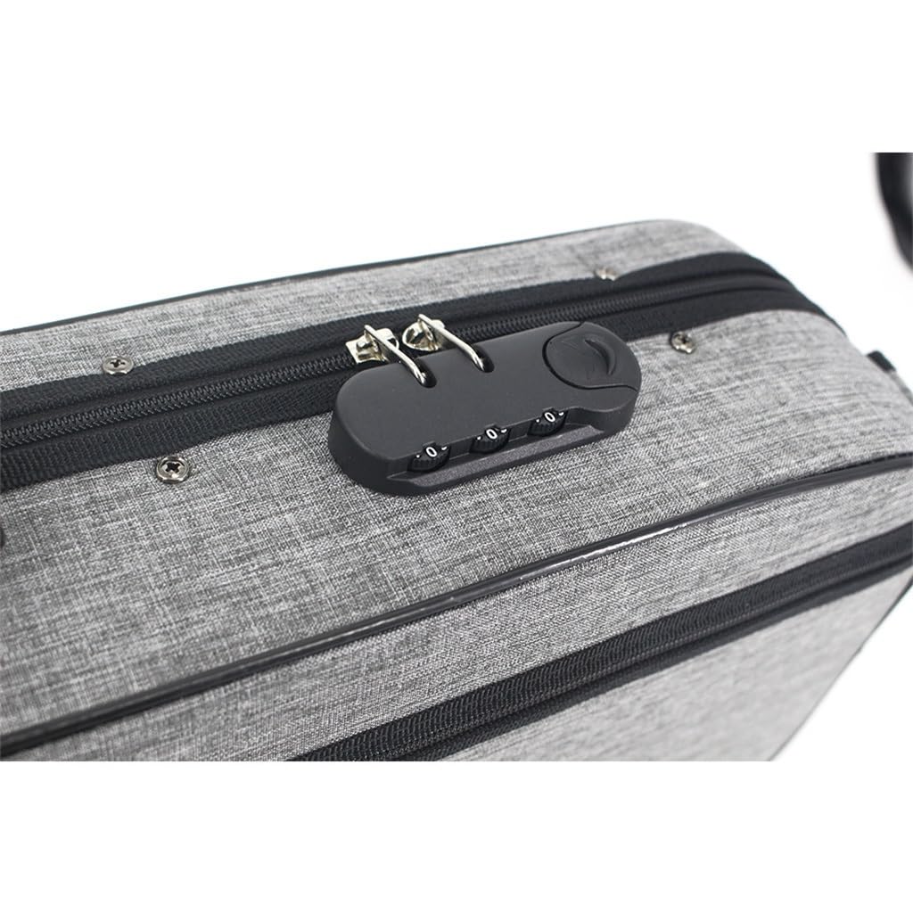 Lightweight shock-proof brushed Oxford cloth soft velvet 4/4 violin piano box