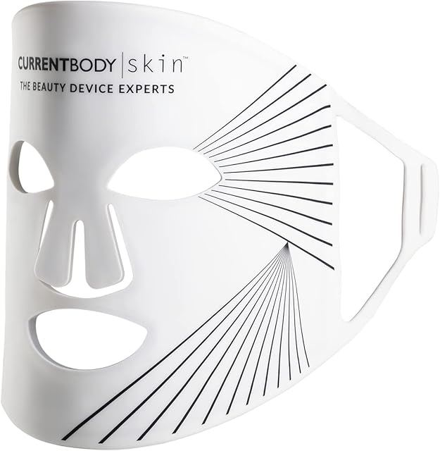 CurrentBody Skin | LED Light Therapy Mask | Fully Wearable Anti-Aging LED Device, Improves Skin Tone, Texture & Firms the Skin | Trusted & Proven for More Powerful Wrinkle Reduction