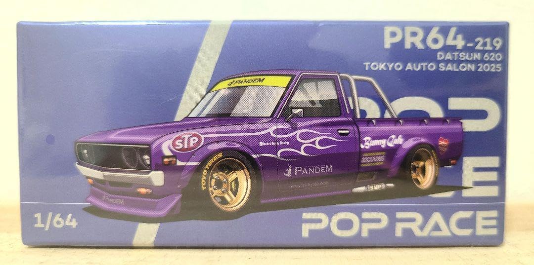 東京オートサロン2025限定 POP RACE 1/64 ダットサン620 東京オート