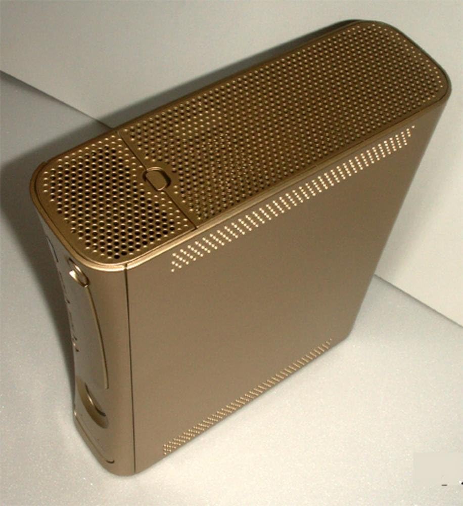 FULL CASE FOR XBOX 360 CHAMPAGNE GOLD