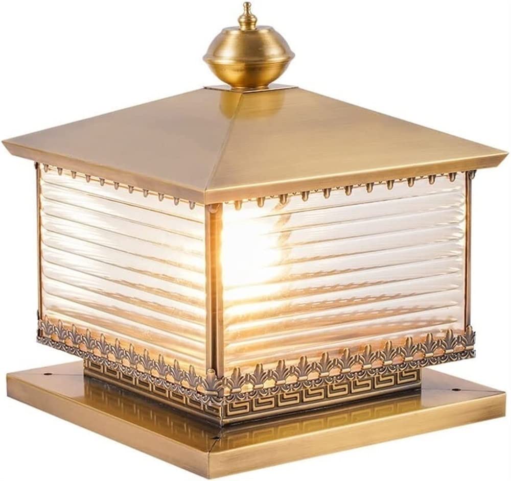 Lámpara exterior para senderos y patios con ventanales WQHPLMD 8