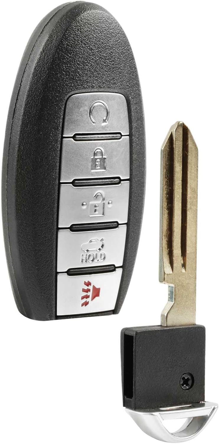 USARemote Keyless Entry Remote Car Key Fob Replacement Control for 2019 2020 2021 2022 2023 Nissan Altima Versa Sentra Infiniti 5-Button Smart Key (KR5TXN4)