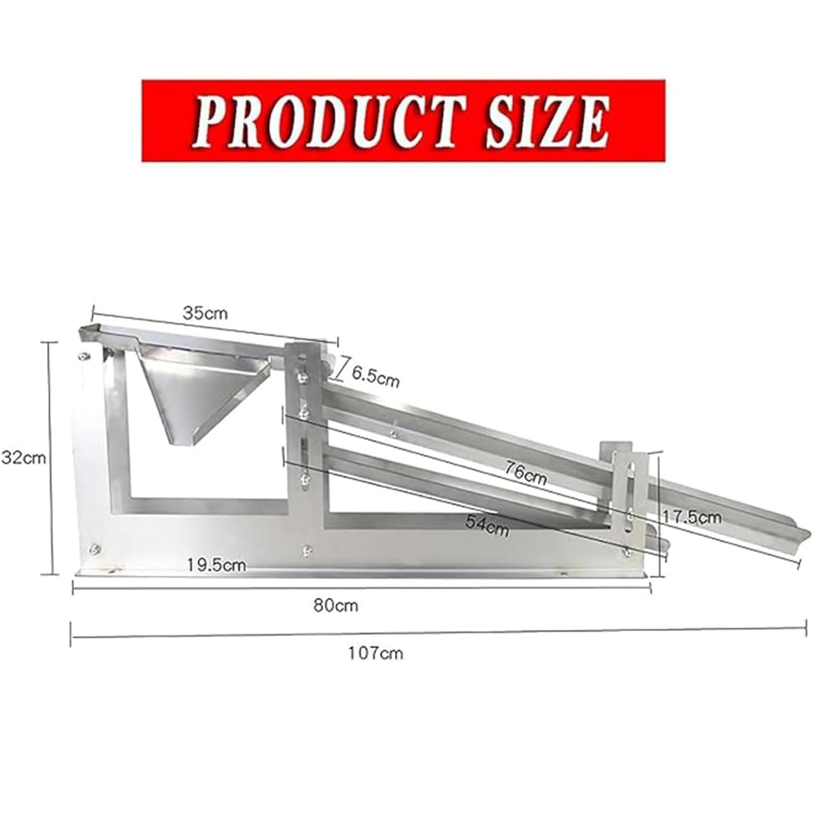 Edelstahl Eigelb-Trennmaschine, 500-800 Eier/h, 3s schnelle Trennung, einstellbare Höhe für Zuhause, Küche und Bäckerei, 2 mm Materialstärke