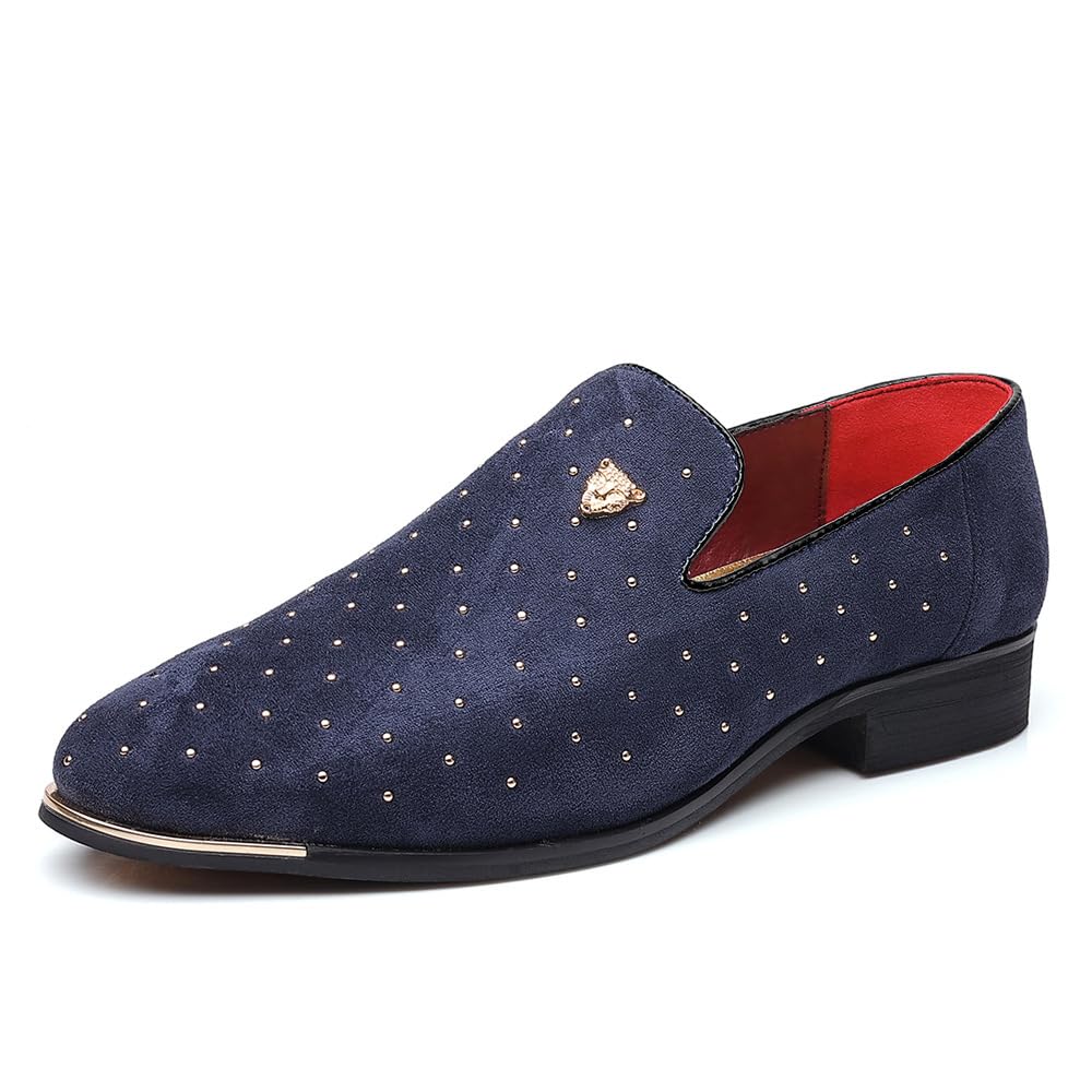 Mocasines de cuero genuino estilo business con acabados de alta calidad para caballero 8