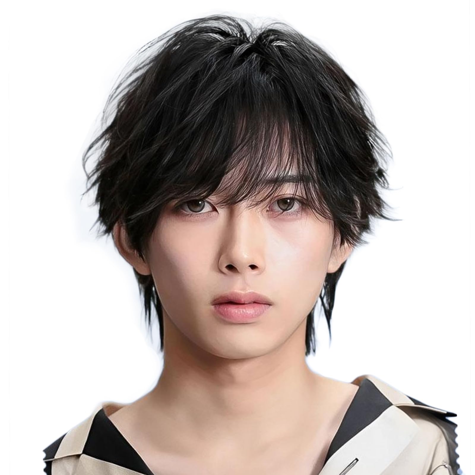 Amazon.co.jp: PEACOCO ウィッグ メンズ ショート カツラ 男装 金髪