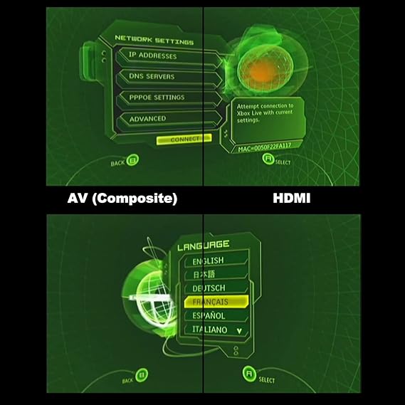 Jadebones HDMI Adapter Converter for Original Xbox Console