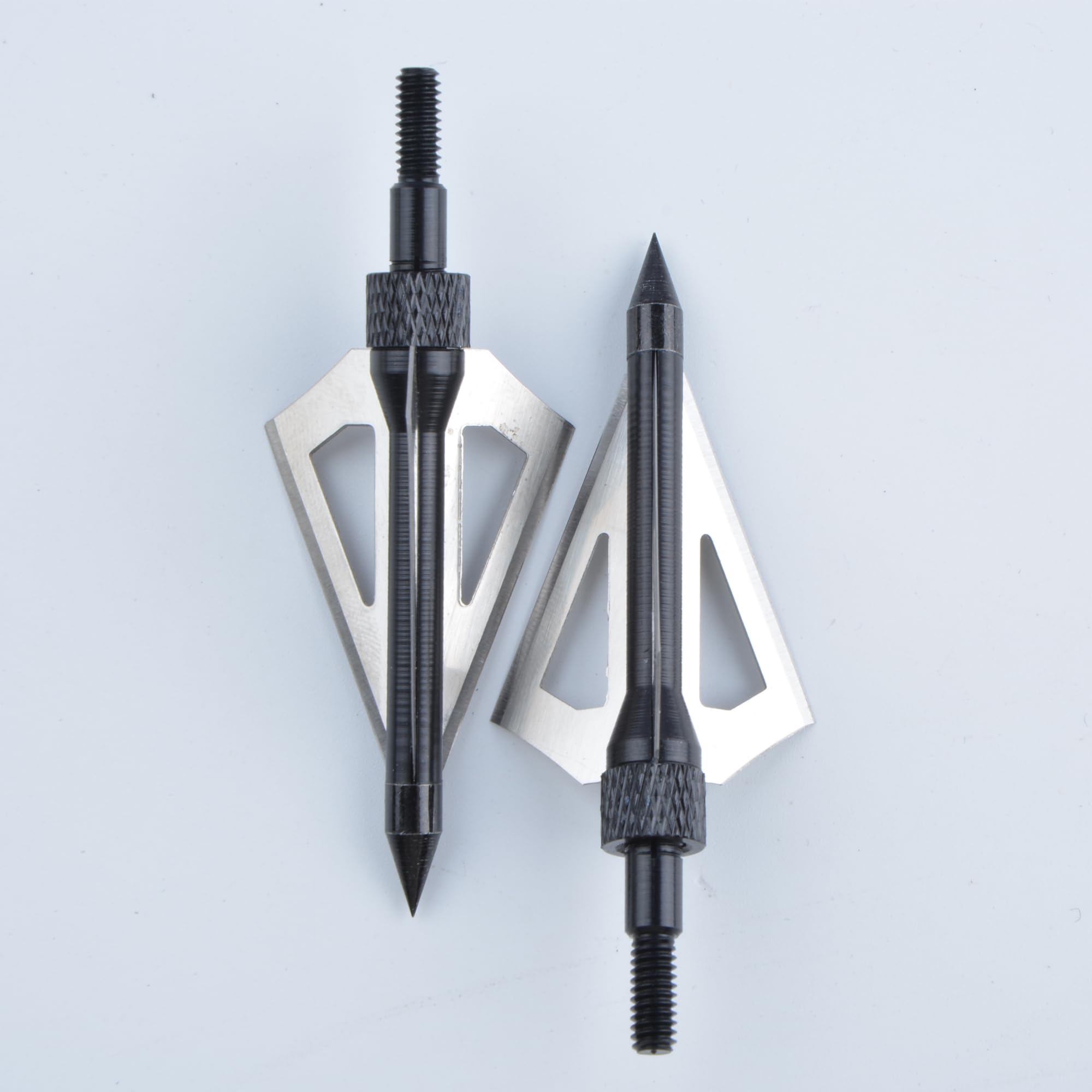 Pointes de Flèches 100 Grain Broadheads Tir à l'arc Conseils avec Boîte Chasse