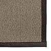 iCustomRug Zara Synthetic Sisal Collection Area Rug and Custom Size Runners, Softer Than Natural Sisal Rug, Stain Resistant & Easy to Clean Beautiful Border Rug in Chocolate 4' x 6' #2